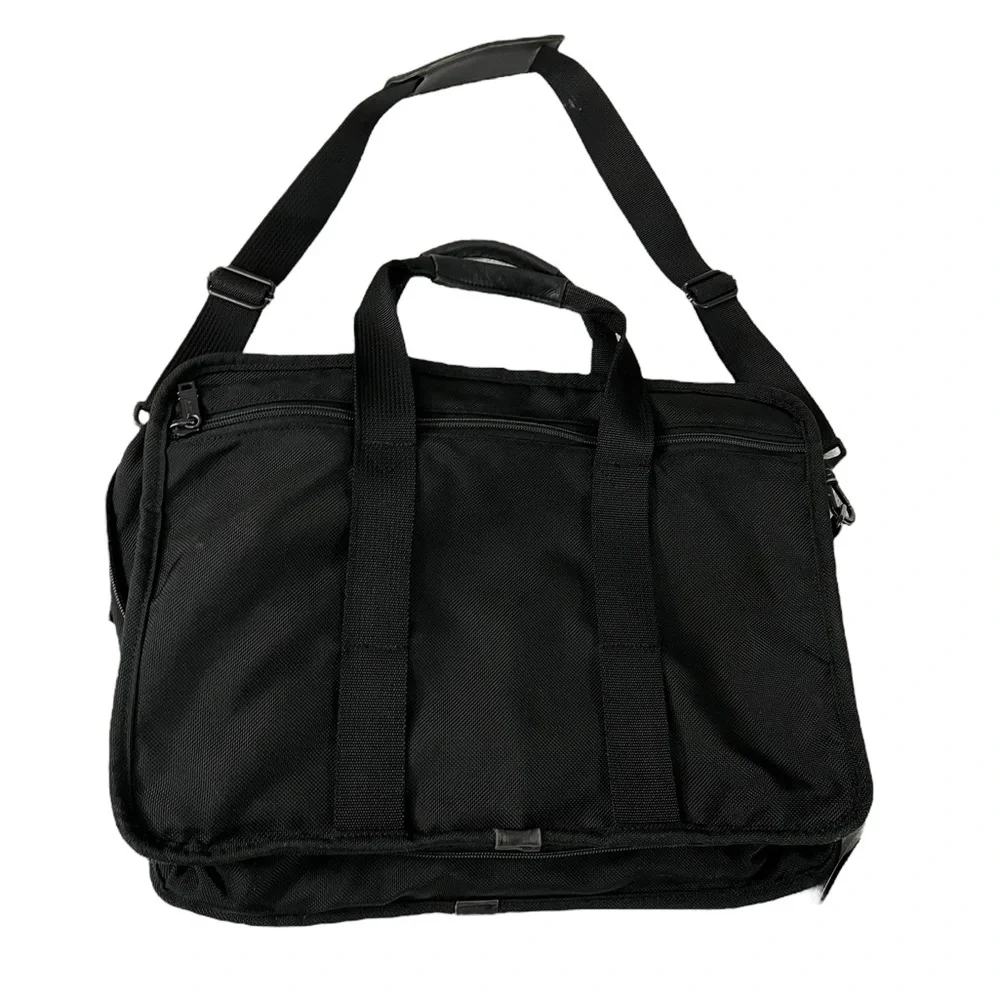 TUMI Slim Expandable Deluxe Portfolio Briefcase Messenger Bag Travel Carry-On